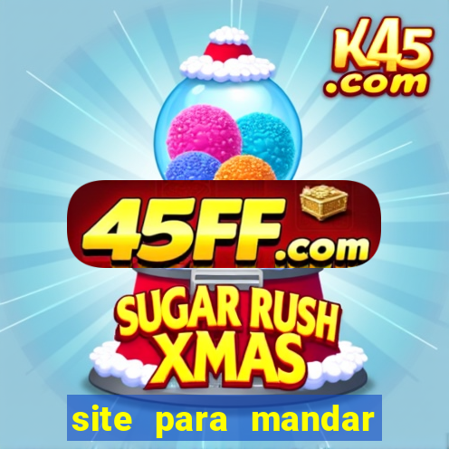 site para mandar cartas para presos